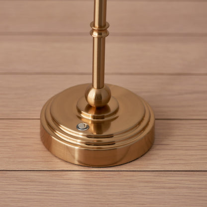 Barlow Rechargeable Table Lamp - Brushed Aged Brass