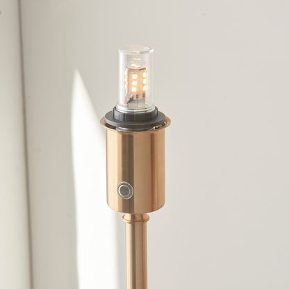 Barlow Rechargeable Floor Lamp - Brushed Aged Brass