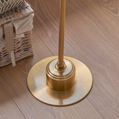 Barlow Rechargeable Floor Lamp - Brushed Aged Brass