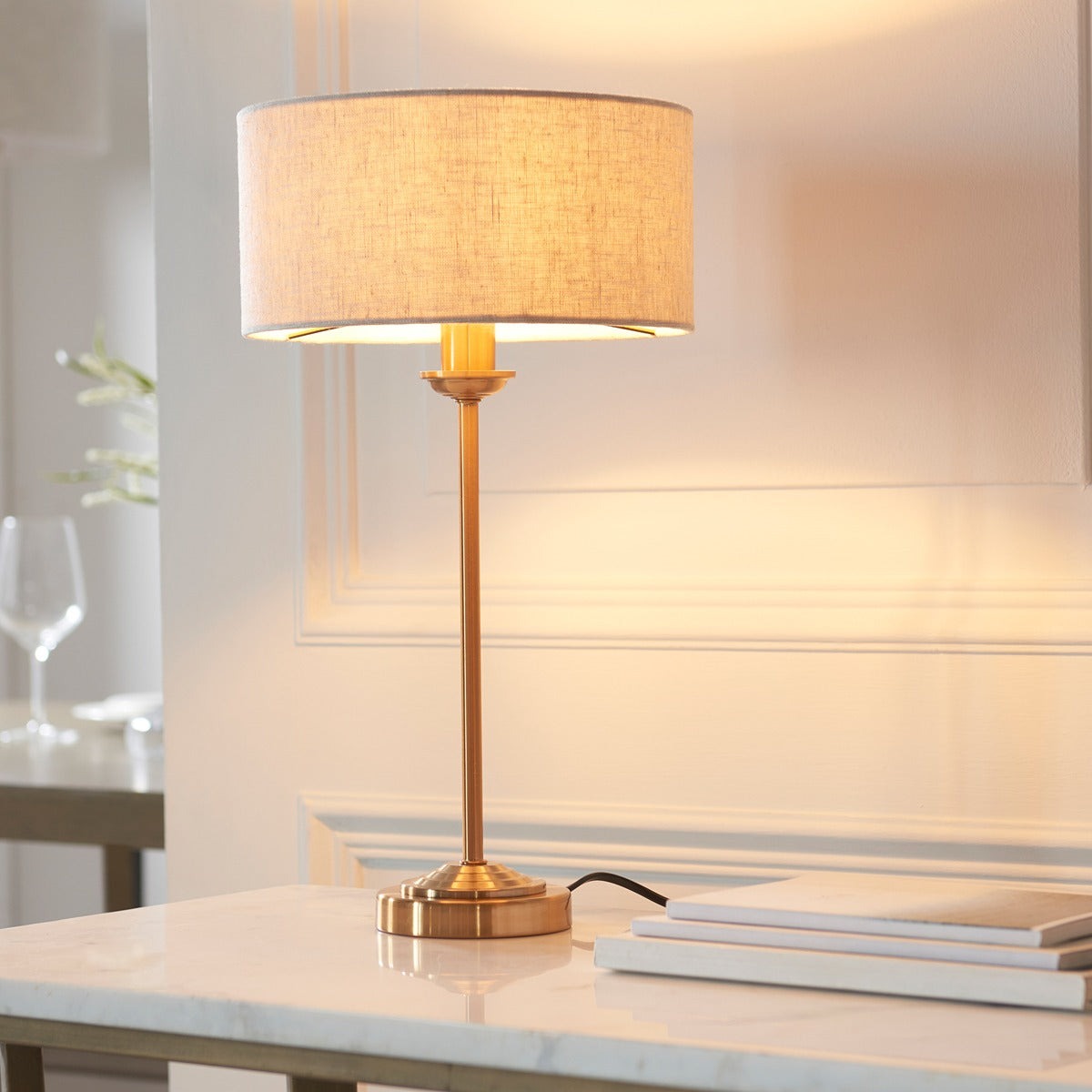 Hiden Table Lamp - Vintage Brass