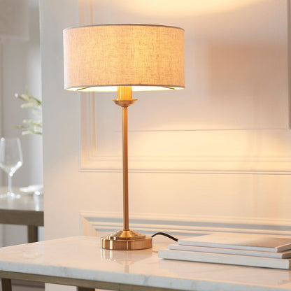 Hiden Table Lamp - Vintage Brass