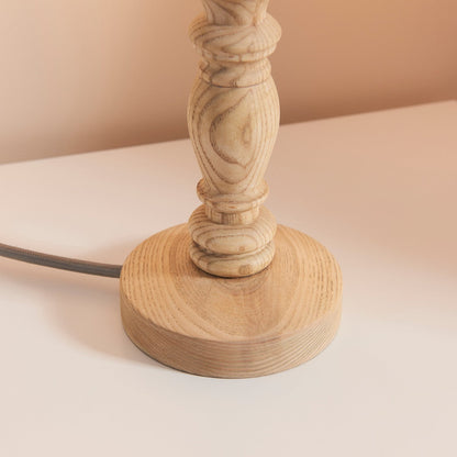 Barley Table Lamp - Natural Ash