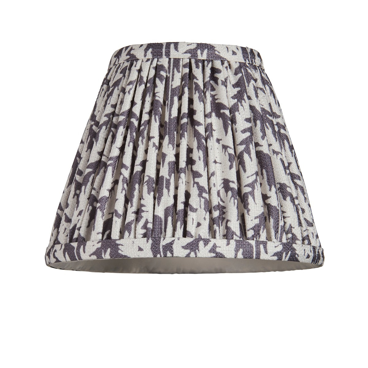 Leaf Shade 16cm - Pearl Grey Fabric