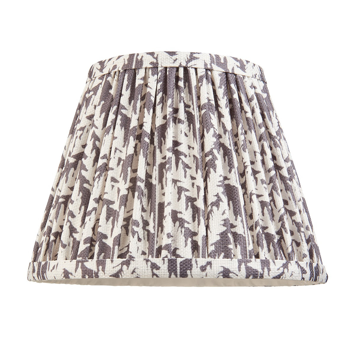 Leaf Shade 20cm - Pearl Grey Fabric