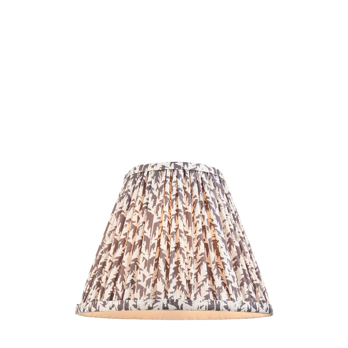 Leaf Shade 25cm - Pearl Grey Fabric