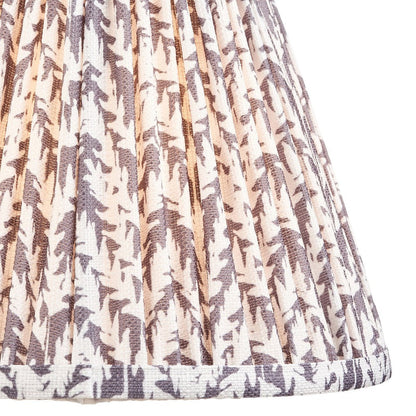 Leaf Shade 25cm - Pearl Grey Fabric