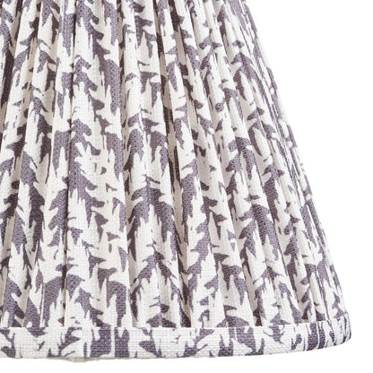 Leaf Shade 25cm - Pearl Grey Fabric