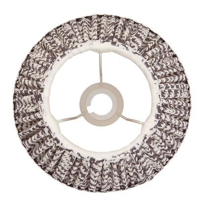 Leaf Shade 25cm - Pearl Grey Fabric
