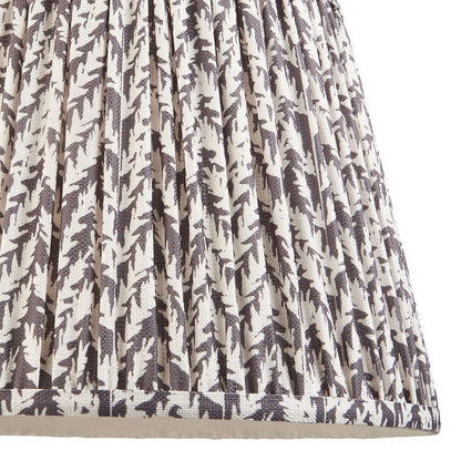 Leaf Shade 35cm - Pearl Grey Fabric