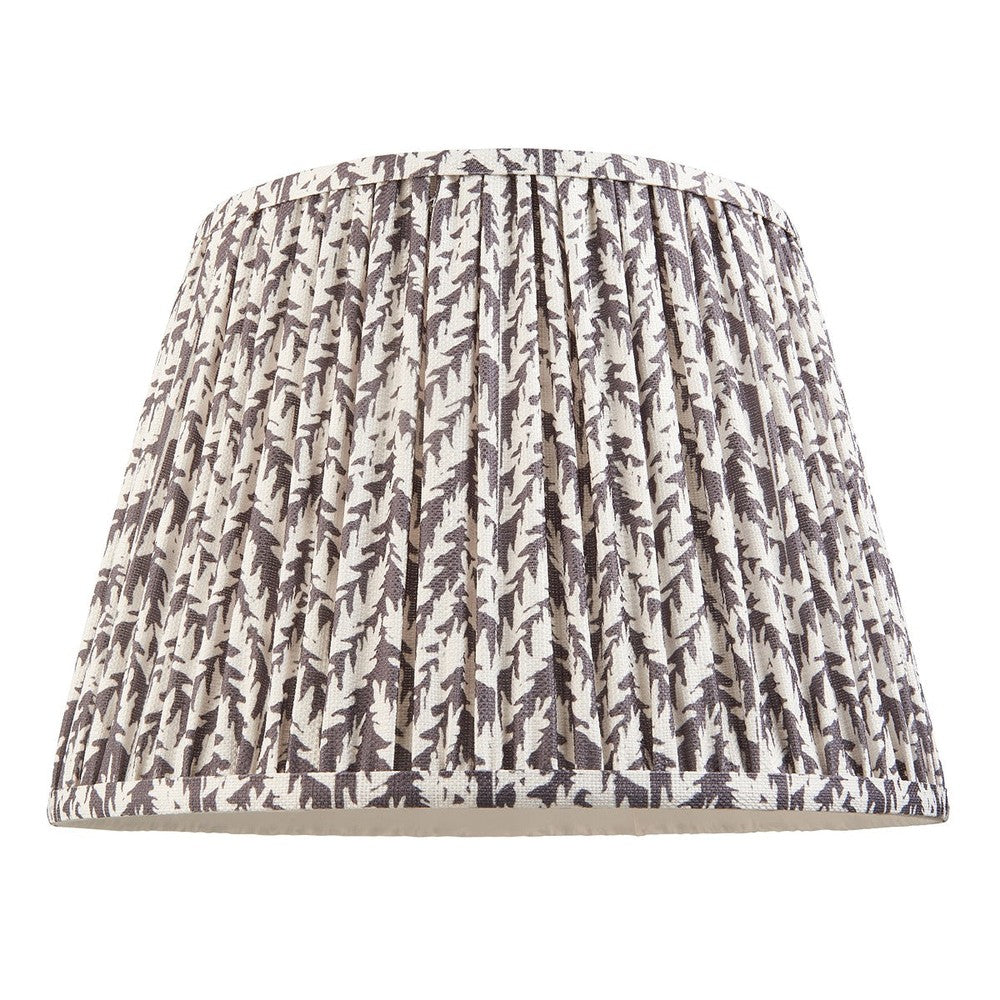 Leaf Shade 35cm - Pearl Grey Fabric