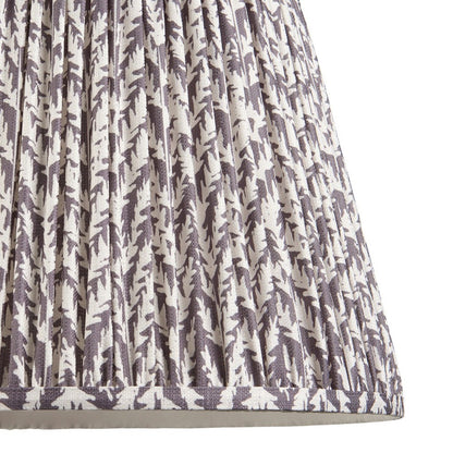 Leaf Shade 40cm - Pearl Grey Fabric