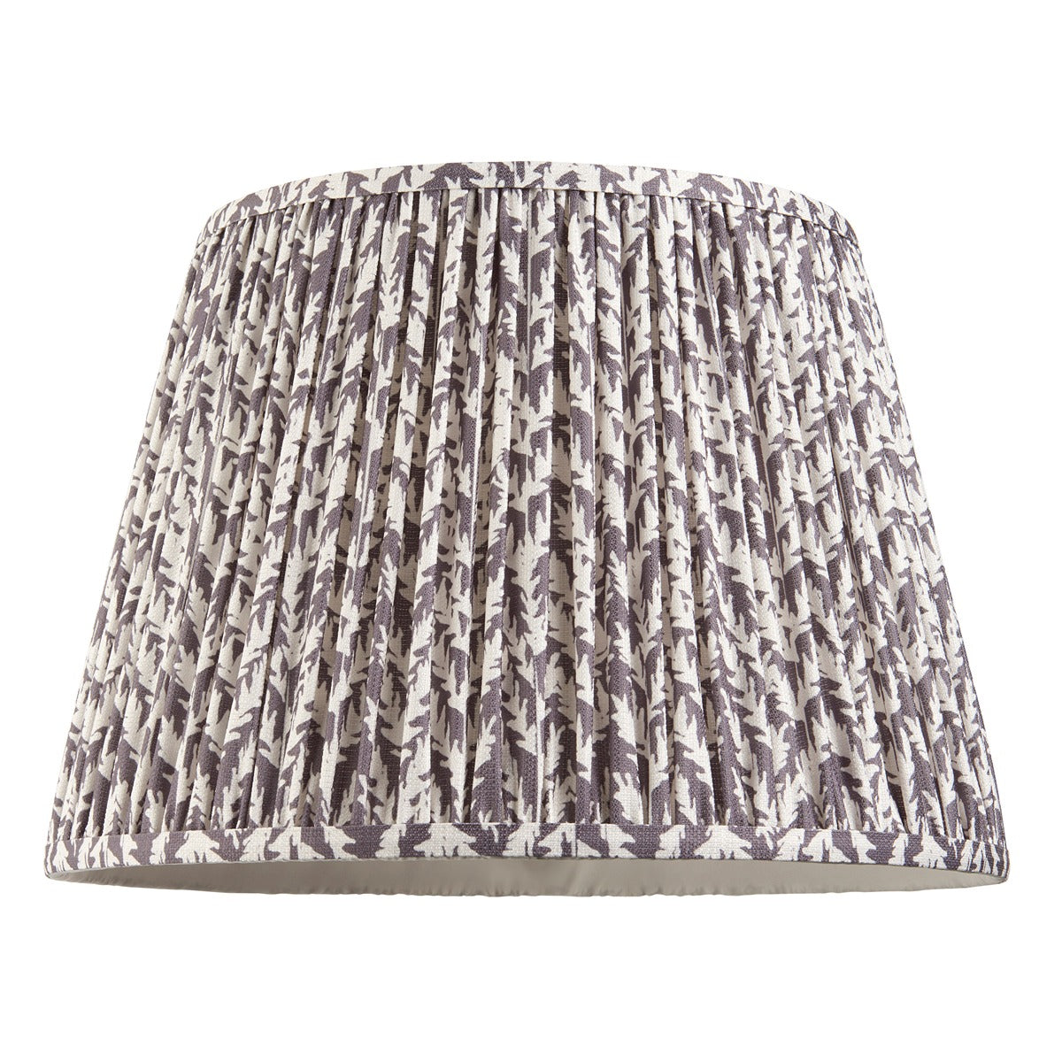 Leaf Shade 40cm - Pearl Grey Fabric