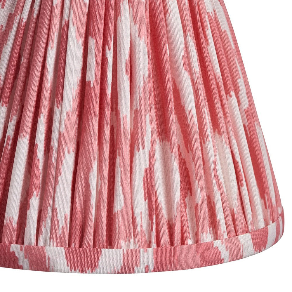 Ikat Shade 16cm - Coral Pink Fabric