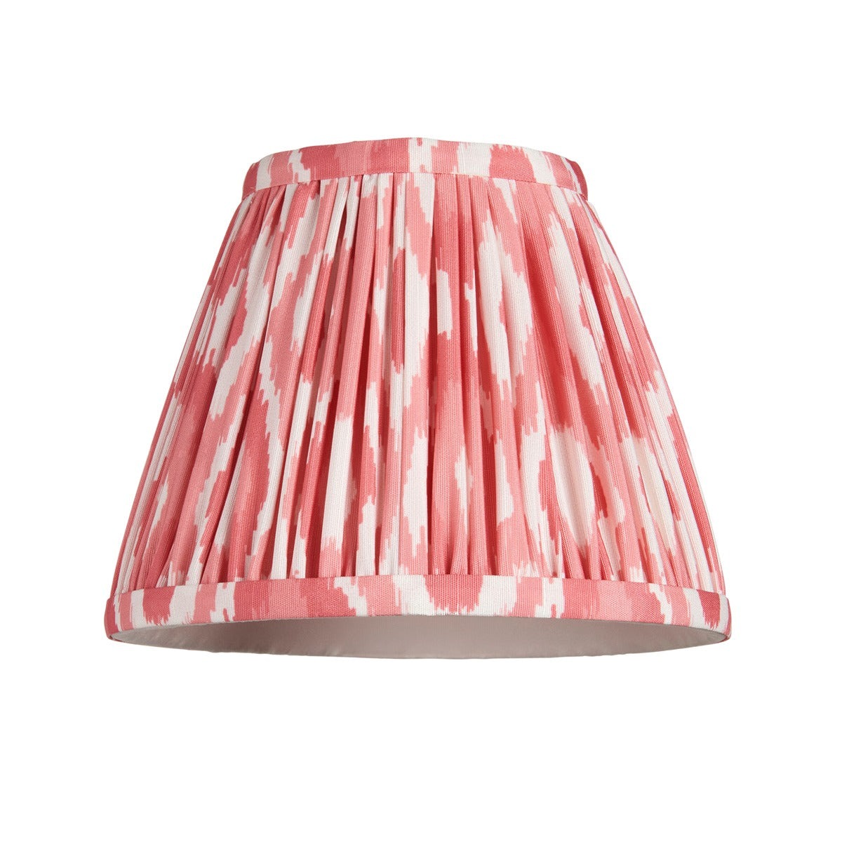 Ikat Shade 16cm - Coral Pink Fabric