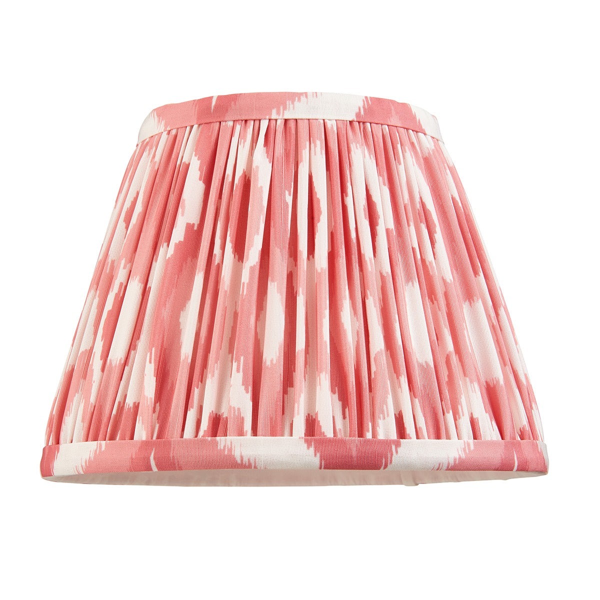 Ikat Shade 20cm - Coral Pink Fabric