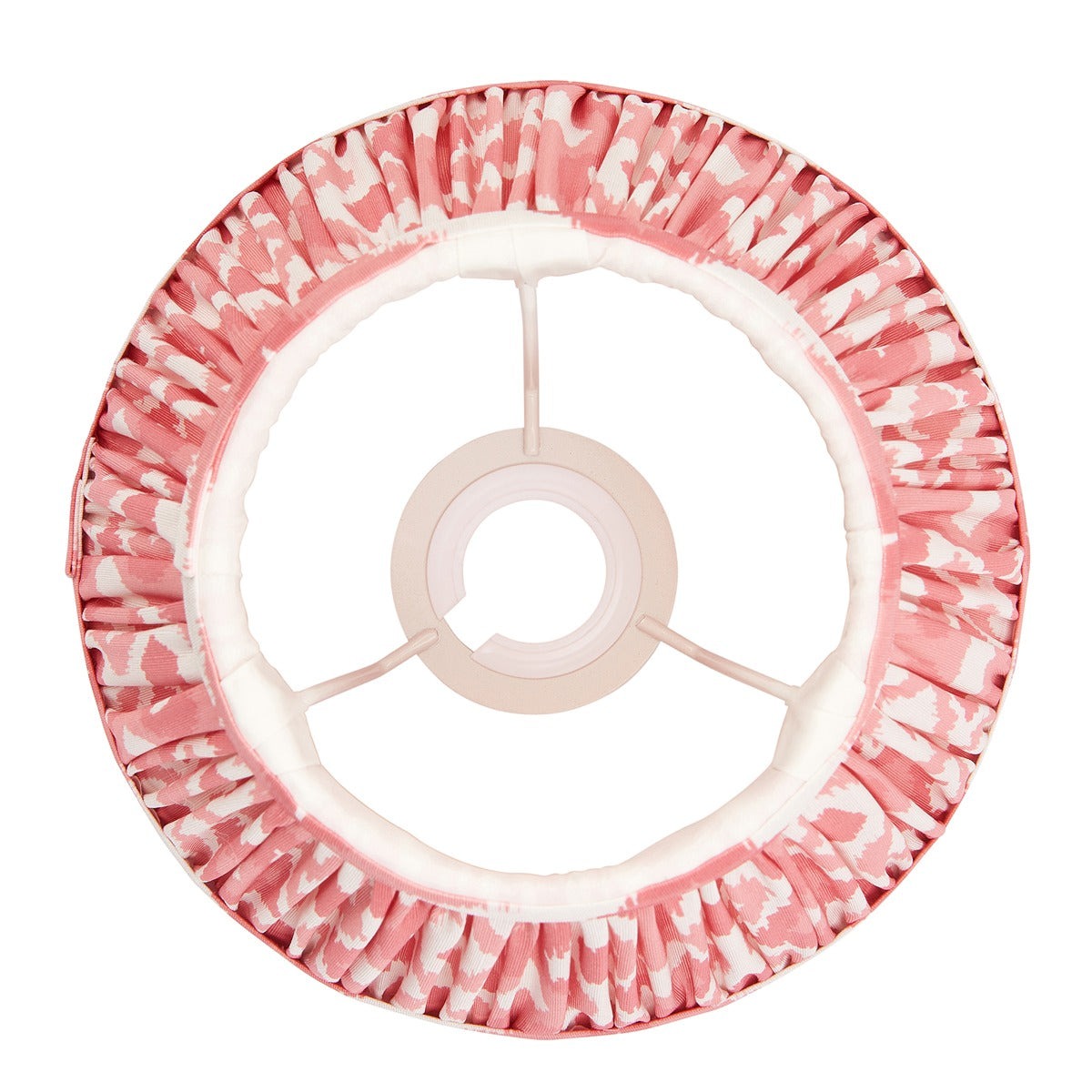 Ikat Shade 20cm - Coral Pink Fabric