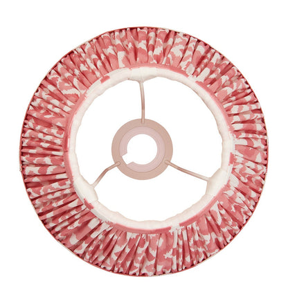 Ikat Shade 25cm - Coral Pink Fabric