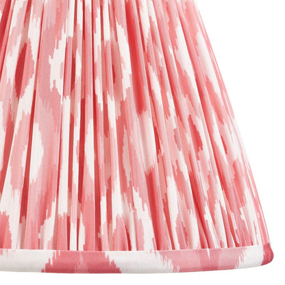 Ikat Shade 25cm - Coral Pink Fabric