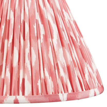 Ikat Shade 30cm - Coral Pink Fabric