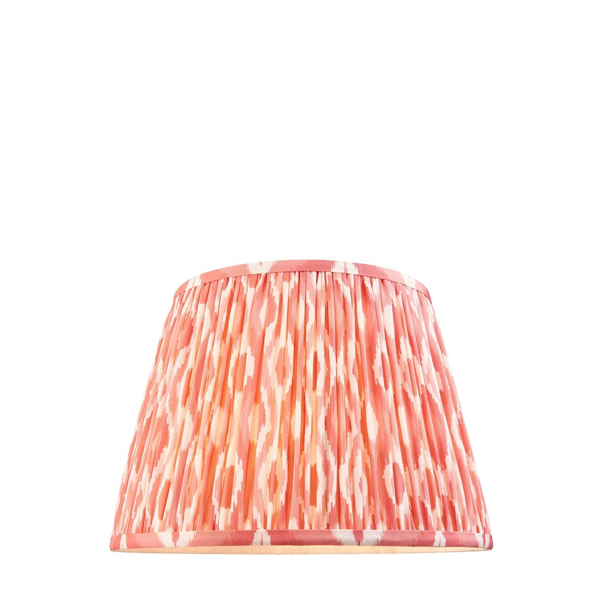Ikat Shade 35cm - Coral Pink Fabric