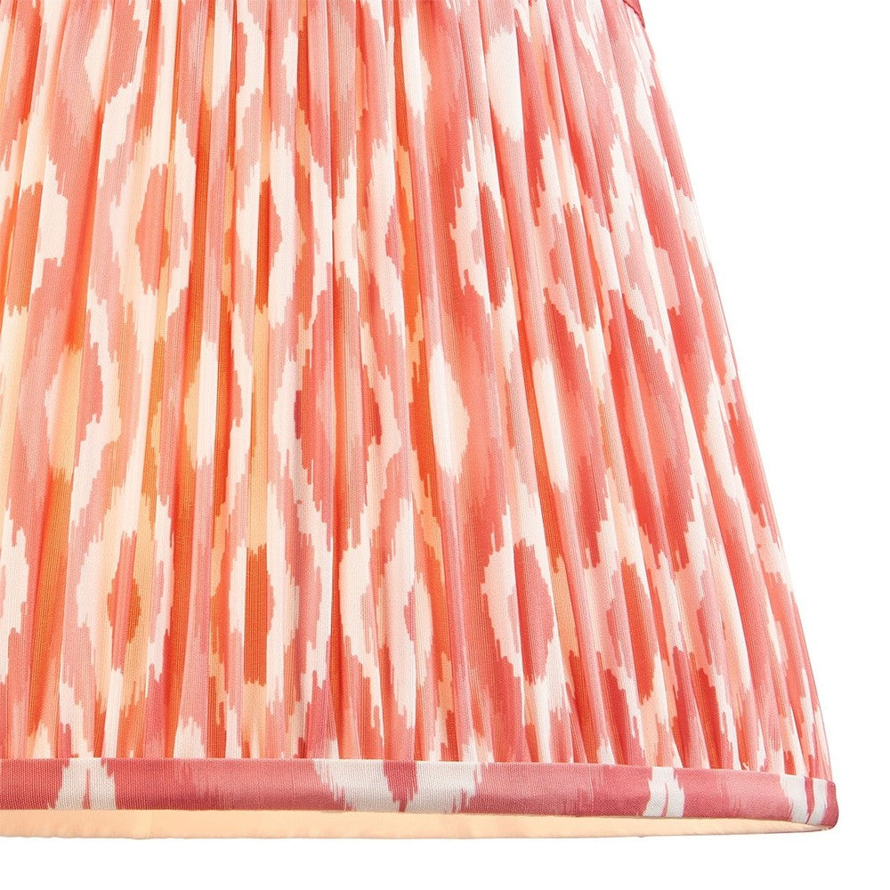 Ikat Shade 35cm - Coral Pink Fabric