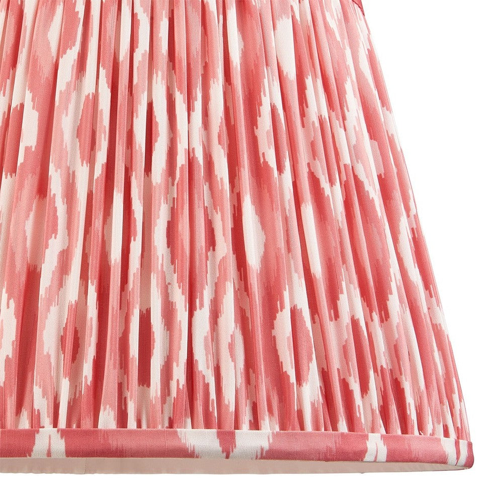 Ikat Shade 35cm - Coral Pink Fabric