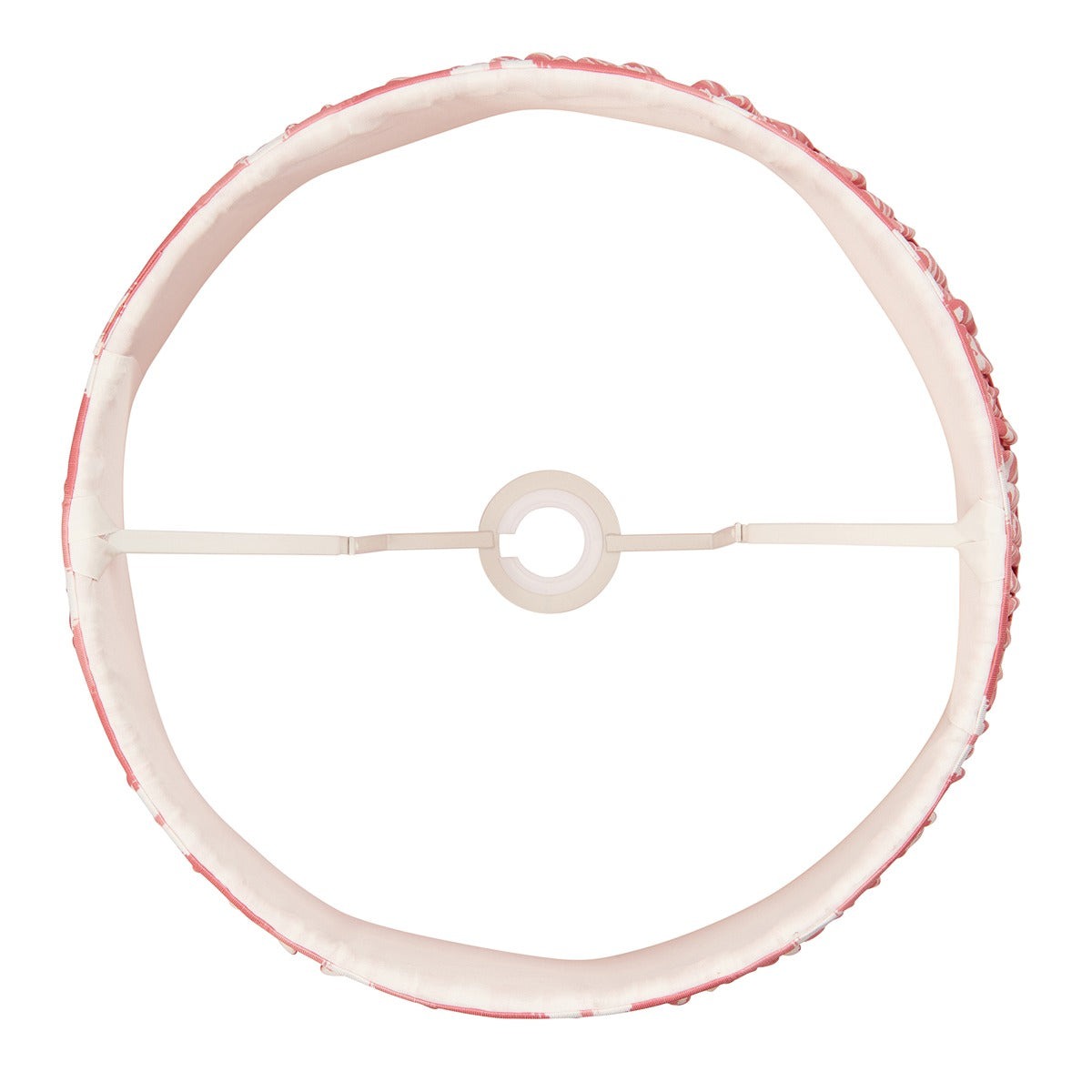 Ikat Shade 35cm - Coral Pink Fabric