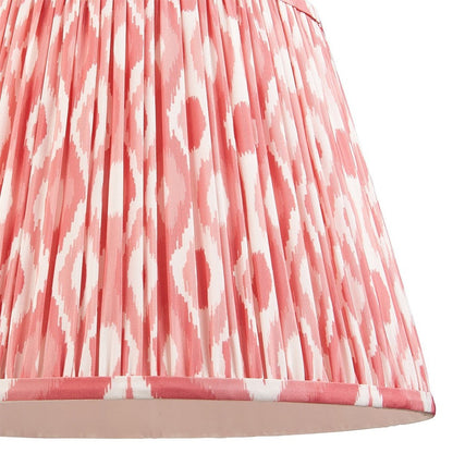 Ikat Shade 40cm - Coral Pink Fabric