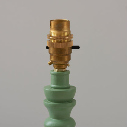 Barley Table Lamp - Satin Cotswold Green Paint