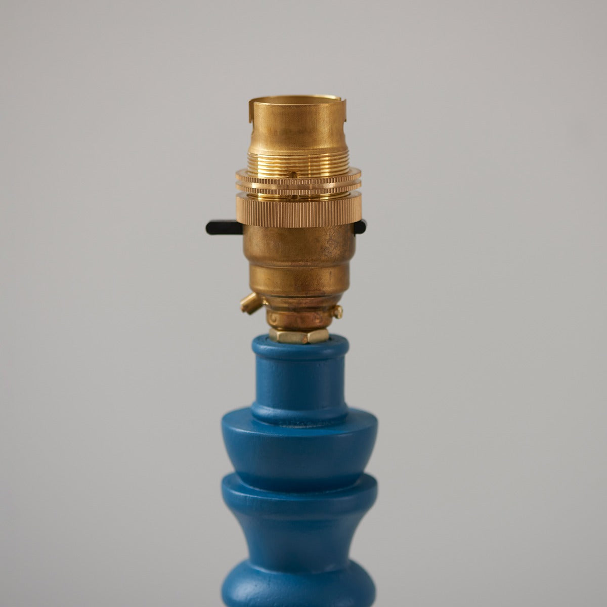 Barley Table Lamp - Satin Marlin Blue Paint