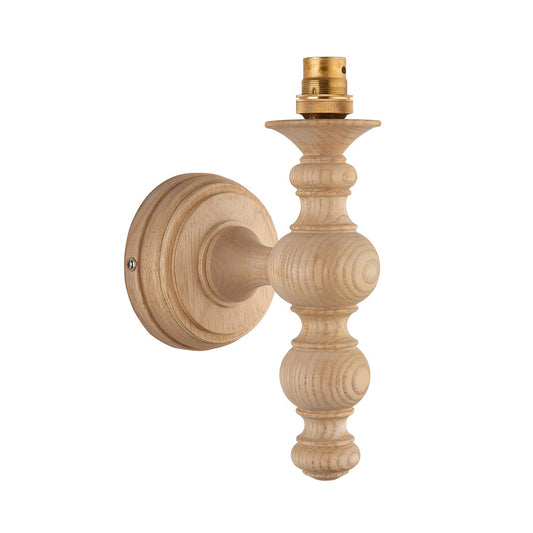 Barley 1 Wall Light - Natural Ash