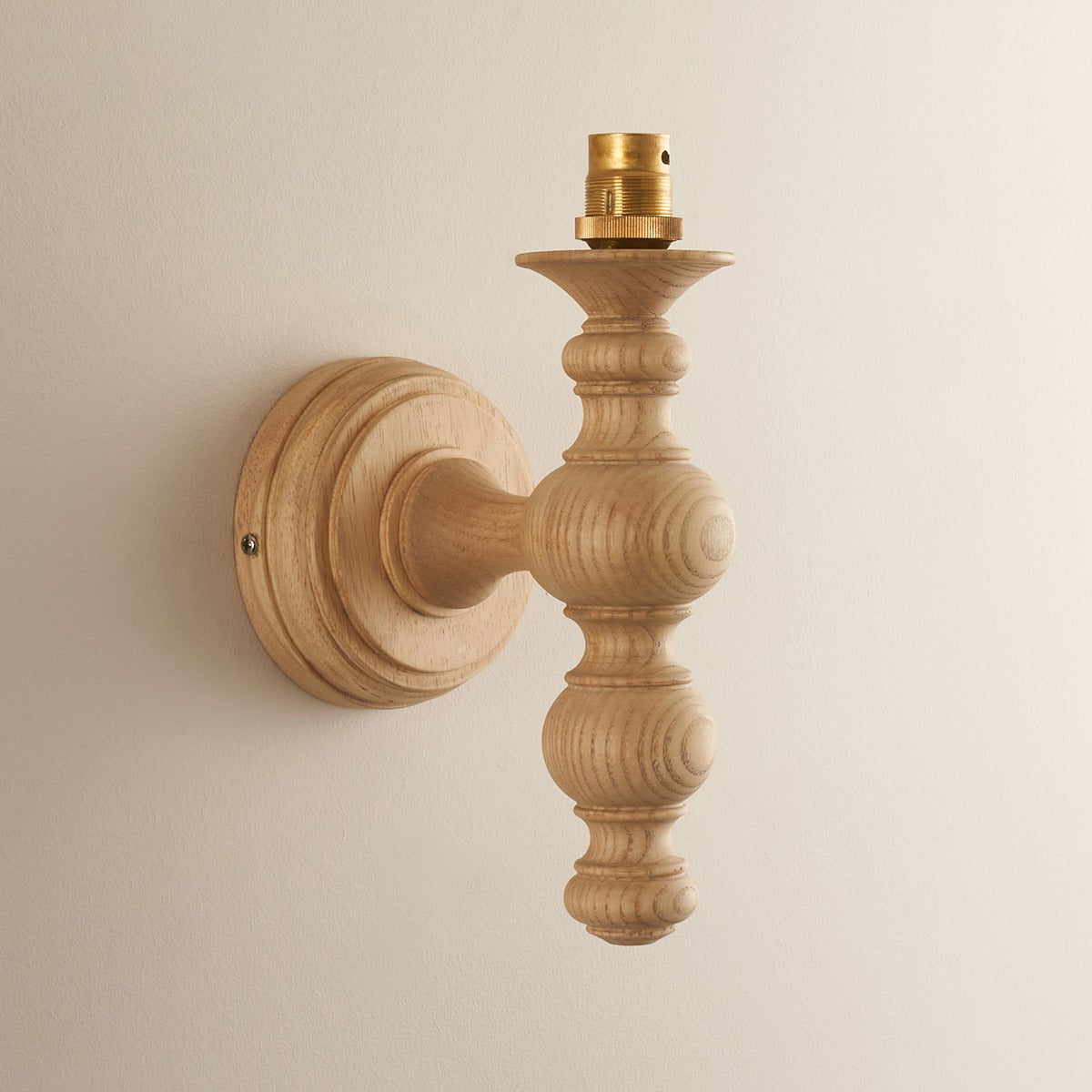Barley 1 Wall Light - Natural Ash