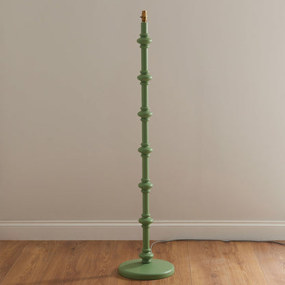 Aldeby Floor Light - Satin Cotswold Green Paint