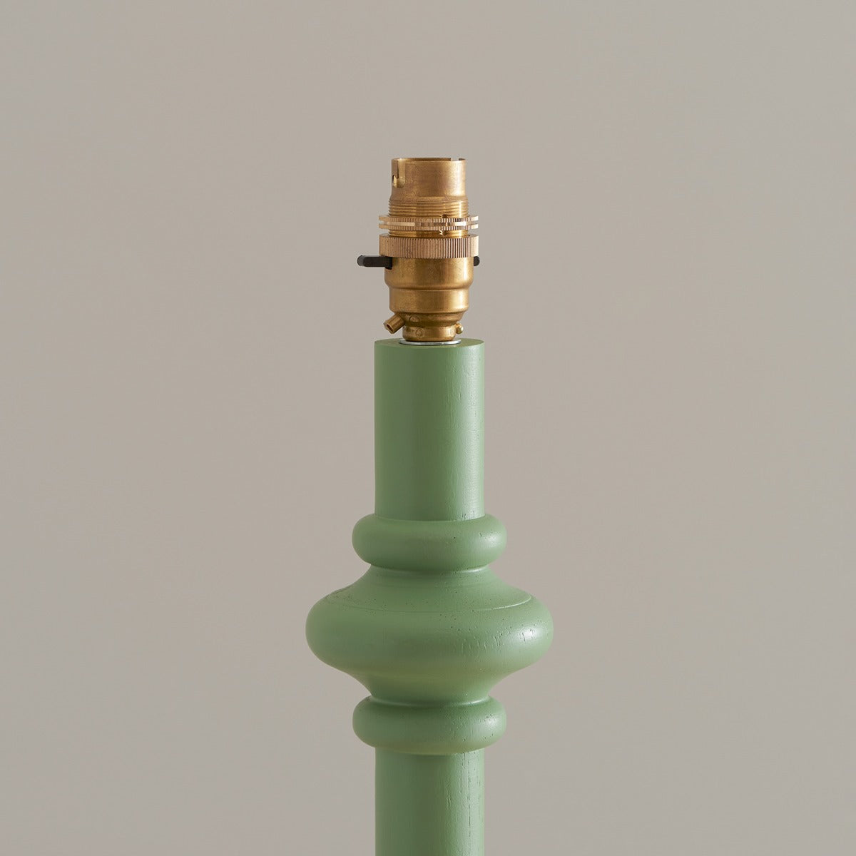 Aldeby Floor Light - Satin Cotswold Green Paint