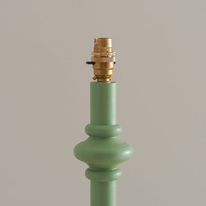 Aldeby Floor Light - Satin Cotswold Green Paint