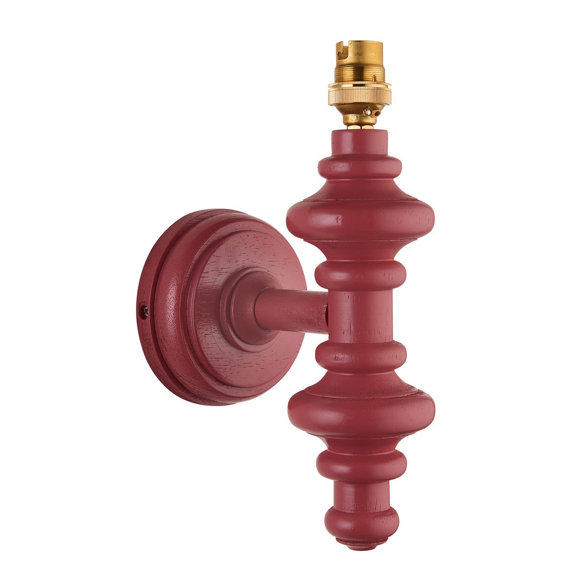 Aldeby Wall Light - Satin Pink Clay Paint