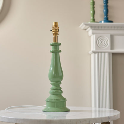 Laurel Table Lamp - Cotswold Green