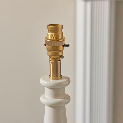 Laurel Table Lamp - Almond White