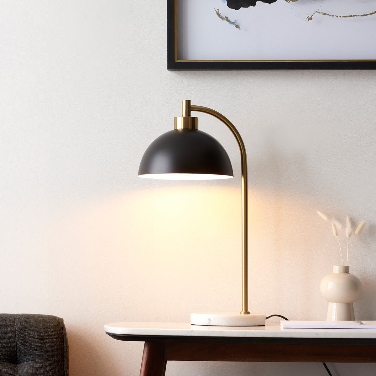 Bocco Table Lamp - Matt Black