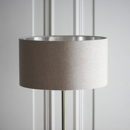 Hiden Floor Lamp - Brushed Chrome