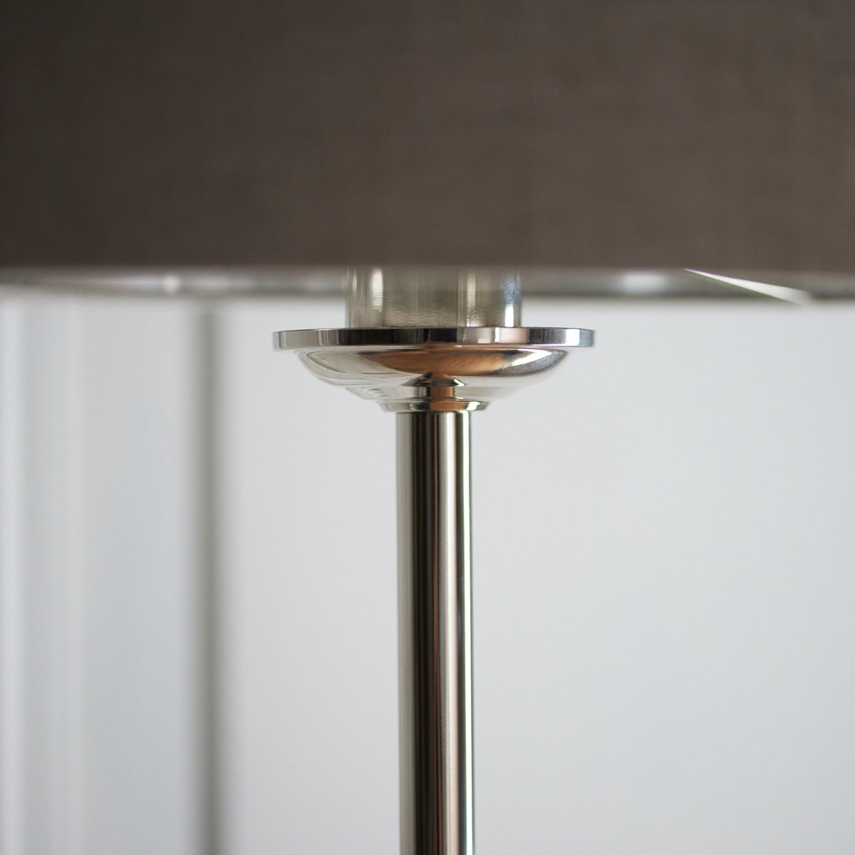 Hiden Floor Lamp - Brushed Chrome