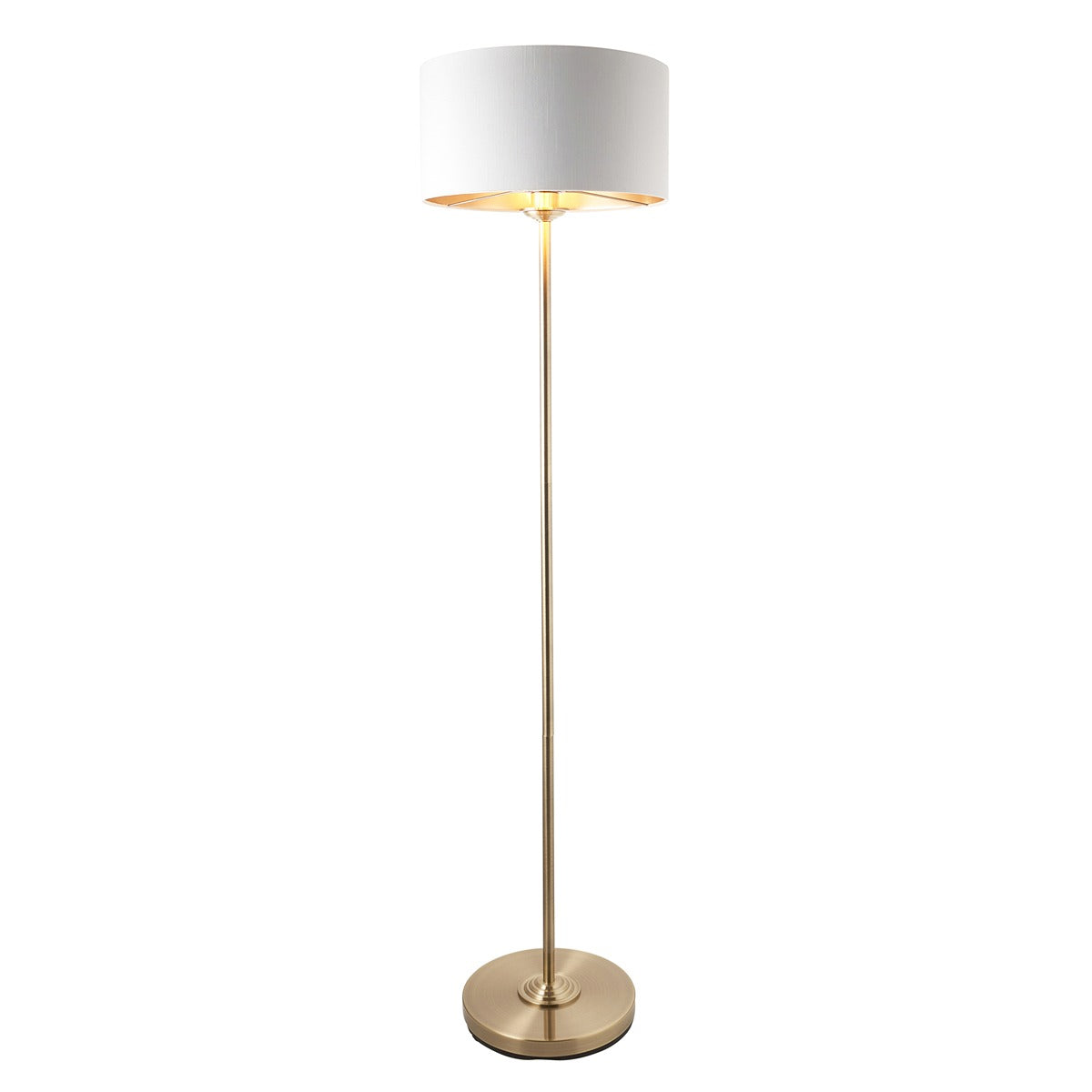 Hiden Floor Lamp - Antique Brass