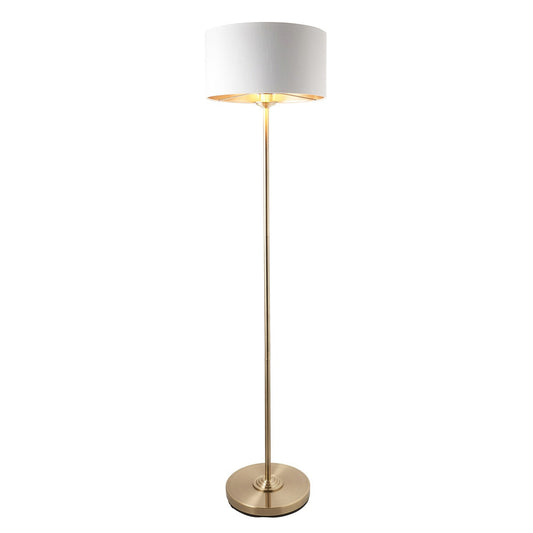 Hiden Floor Lamp - Antique Brass