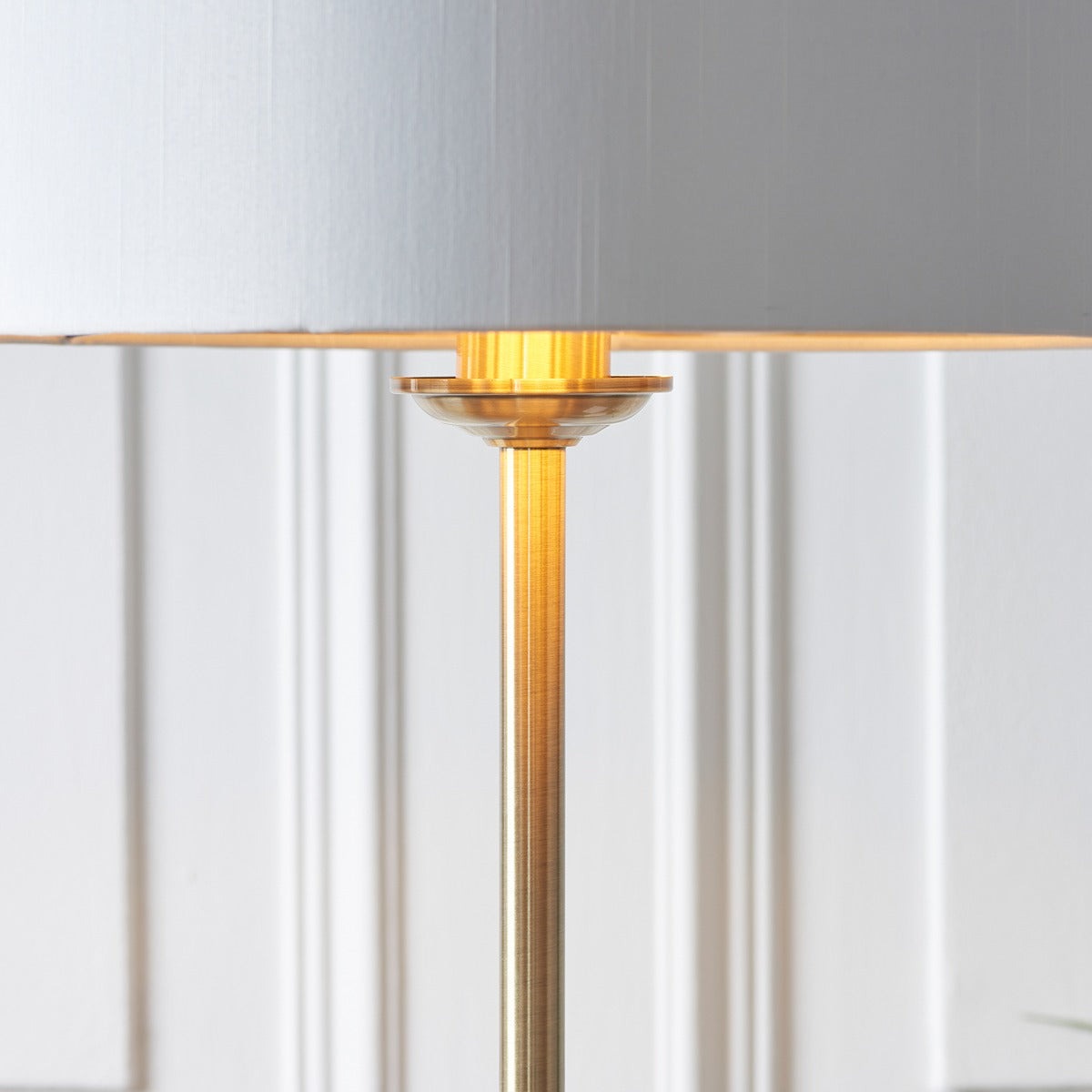 Hiden Floor Lamp - Antique Brass