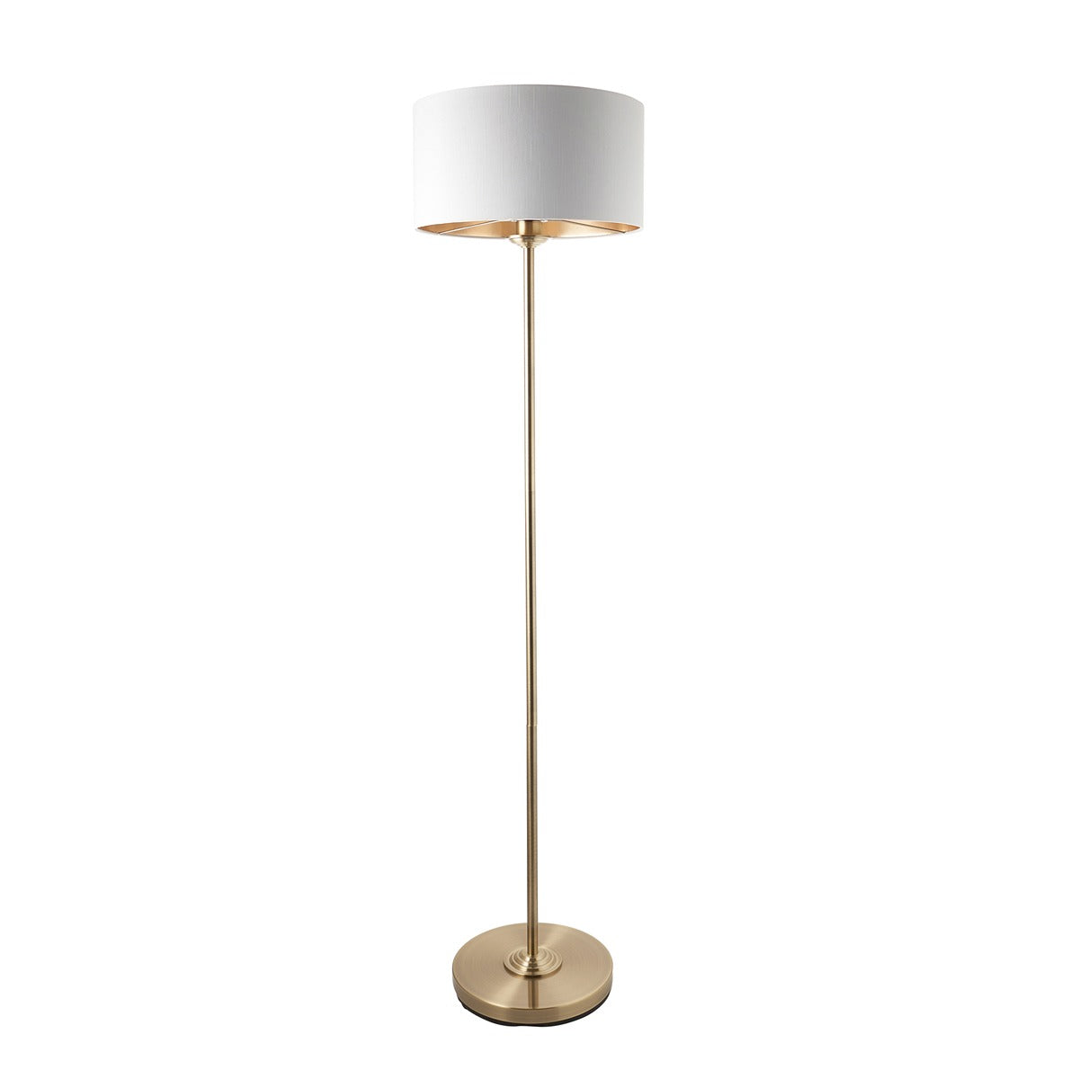 Hiden Floor Lamp - Antique Brass