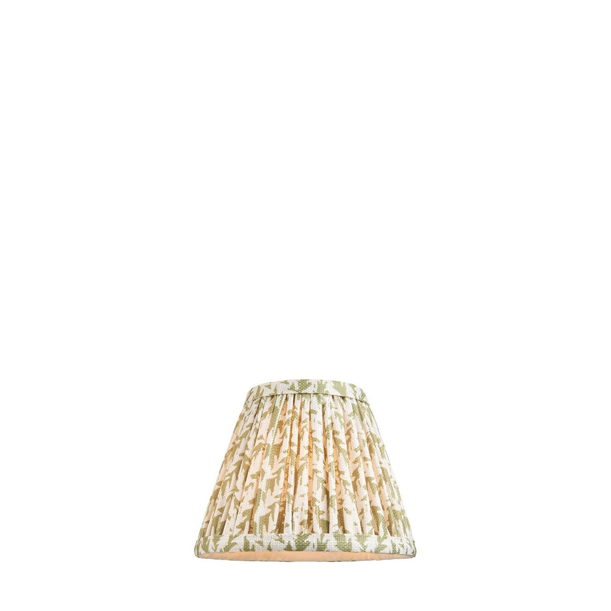 Leaf Shade 16cm - Herb Garden Green Fabric