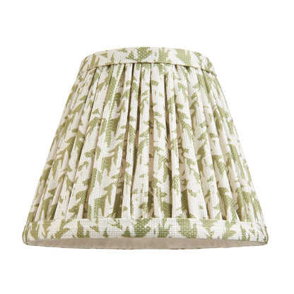 Leaf Shade 16cm - Herb Garden Green Fabric