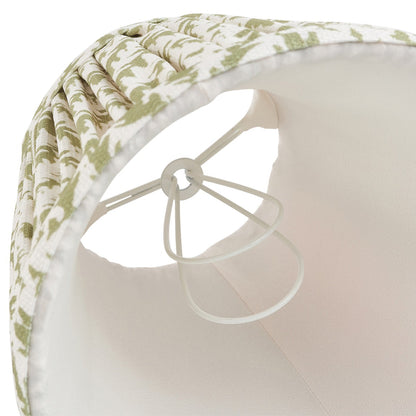 Leaf Shade 16cm - Herb Garden Green Fabric