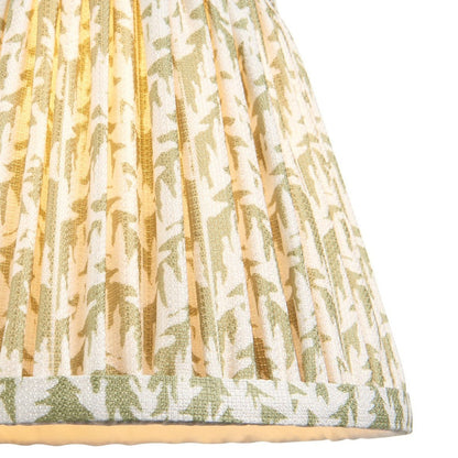 Leaf Shade 20cm - Herb Garden Green Fabric