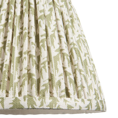 Leaf Shade 20cm - Herb Garden Green Fabric